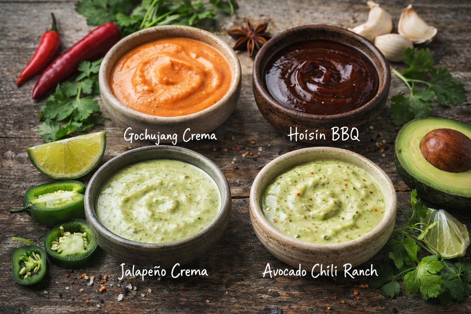 Black Stag Fusion BBQ signature sauces